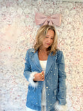 Pearl Kiss Denim Blazer
