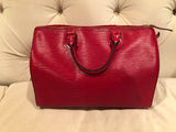 Louis Vuitton Epi Speedy 35