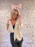 The Lace & Latte Blouse