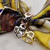Chain Scarf Rings