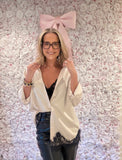 The Lace & Latte Blouse