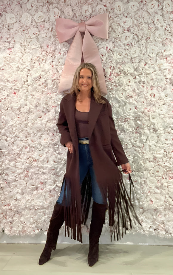 The Fringe Edit Coat