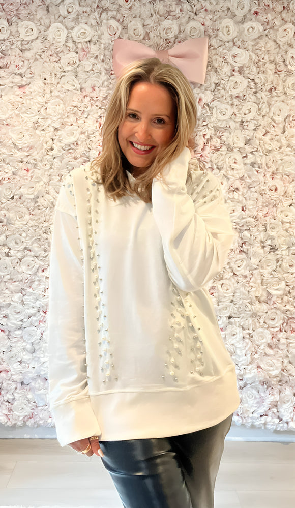 Pearlina Hooded sweatshit