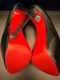 Christian Louboutin Women's Fetish Peep-Toe Platform Pumps