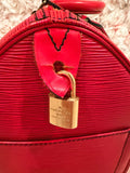 Louis Vuitton Epi Speedy 35