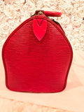 Louis Vuitton Epi Speedy 35