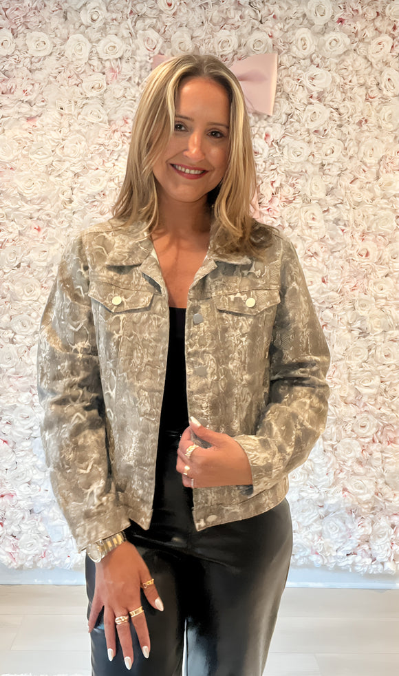 Slithering in Style Jacket