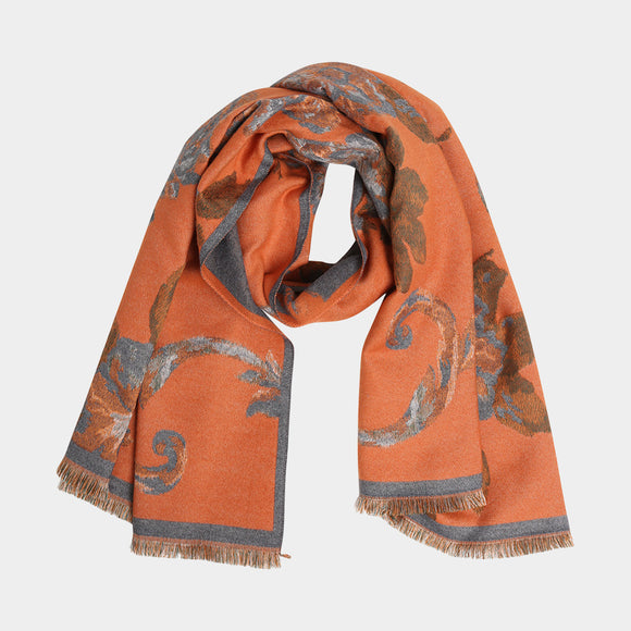 Fall Floral Scarf