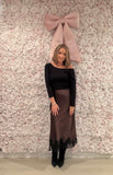 Dark Romance Silk Skirt