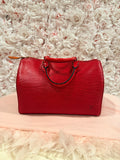 Louis Vuitton Epi Speedy 35