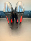 Christian Louboutin Women's Fetish Peep-Toe Platform Pumps
