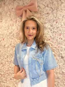 Tie The Knot Denim Jacket