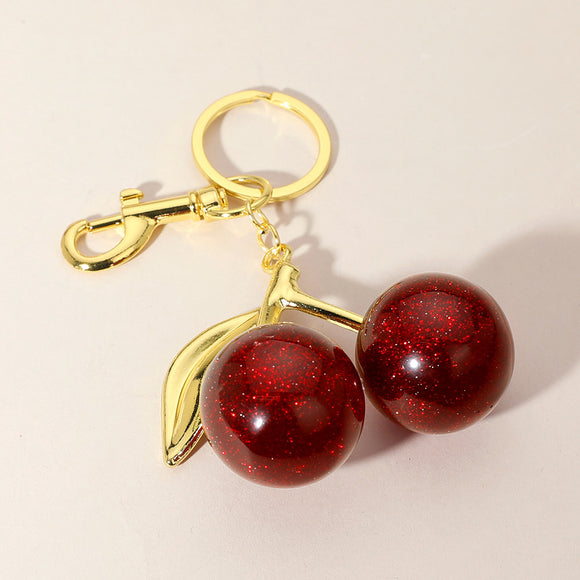 Cherry Bag Charm
