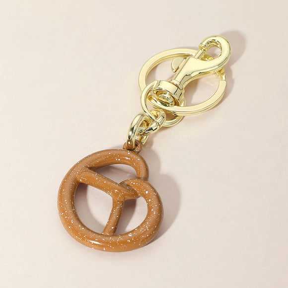 Pretzel Bag Charm