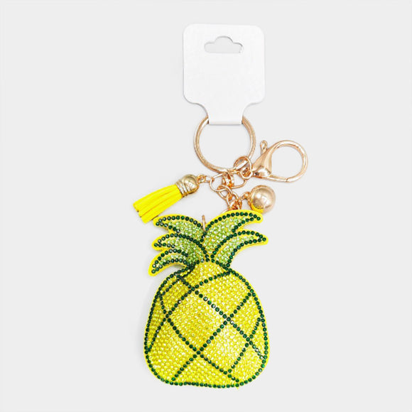 Pineapple Bag Charm