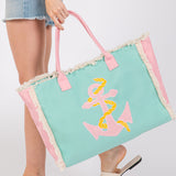 Anchors Away Beach Tote