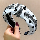 Polka Dot Queen Headband