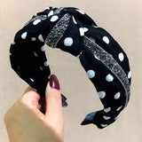 Polka Dot Queen Headband