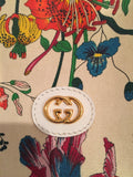 Vintage Gucci Floral Canteen Crossbody